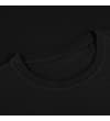 Thumbnail Black T-shirt crew neck close-up.